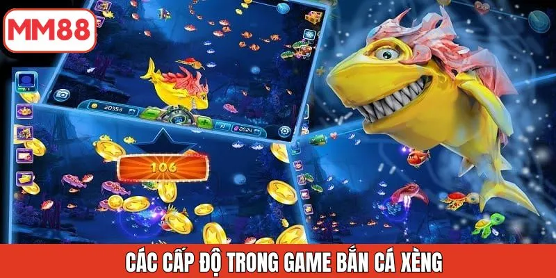 cac-cap-do-trong-game-ban-ca-xeng